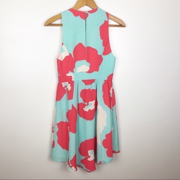 ANNIE GRIFFIN 100% Silk Multicolor Dress Size 0 - Picture 3 of 7